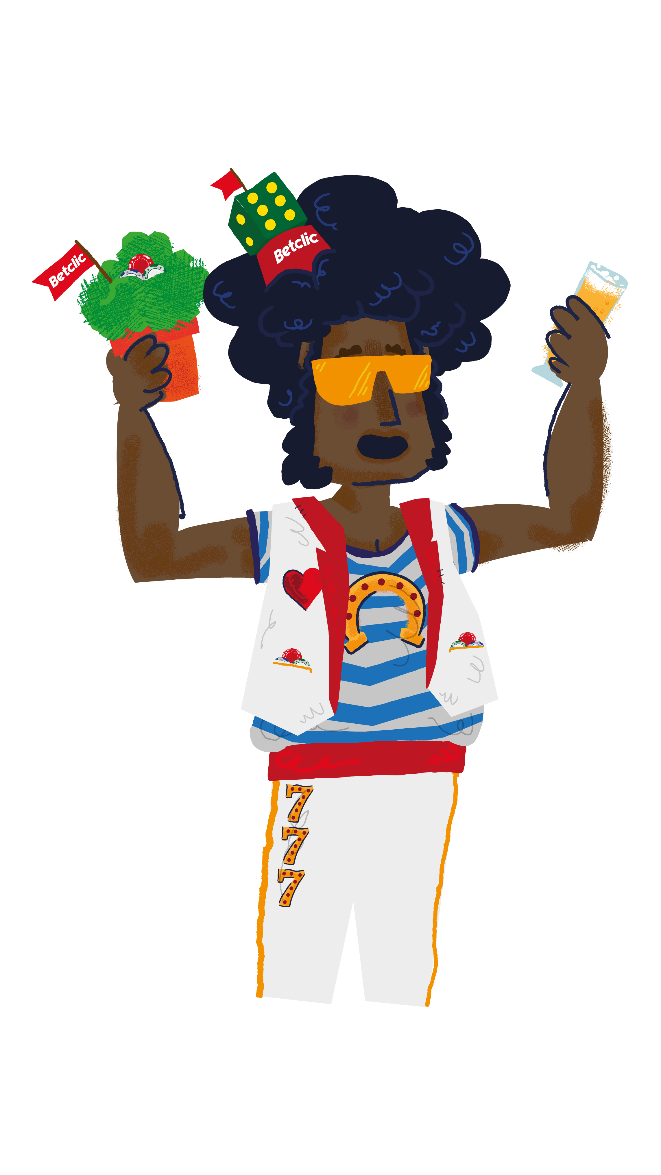 Personagem Fabrício da Bonecada Mega Santos
