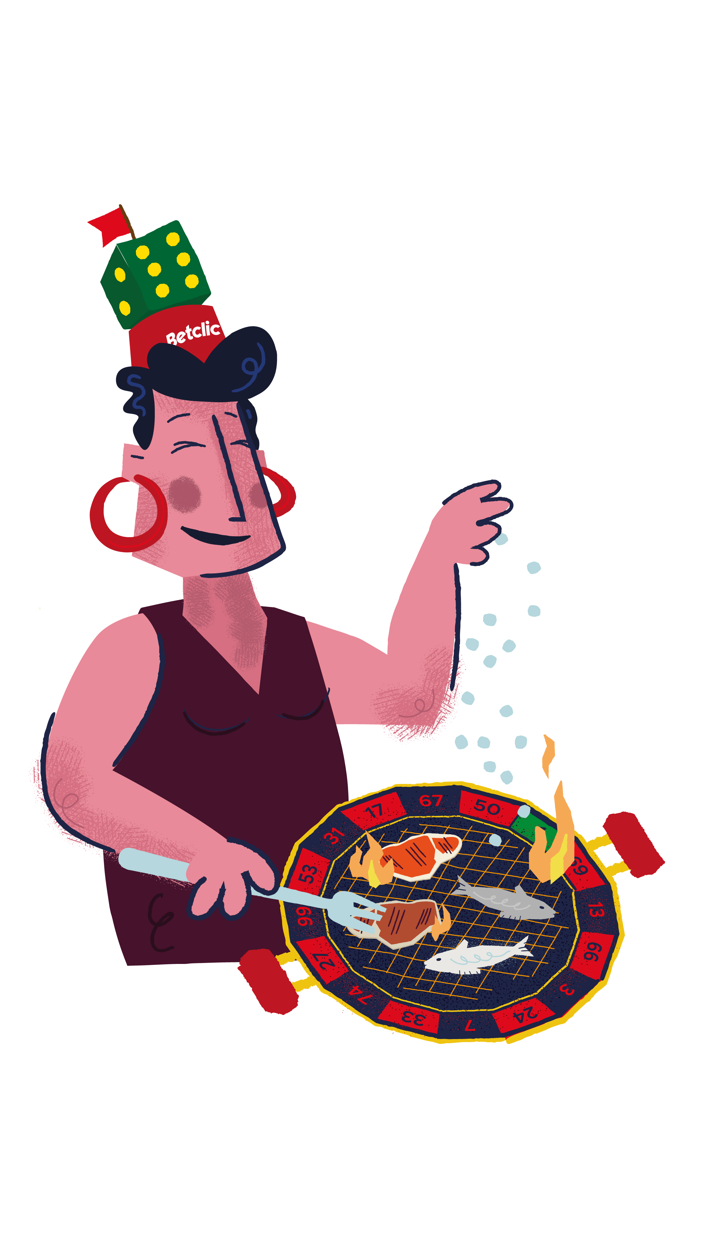 Personagem Felizbela da Bonecada Mega Santos