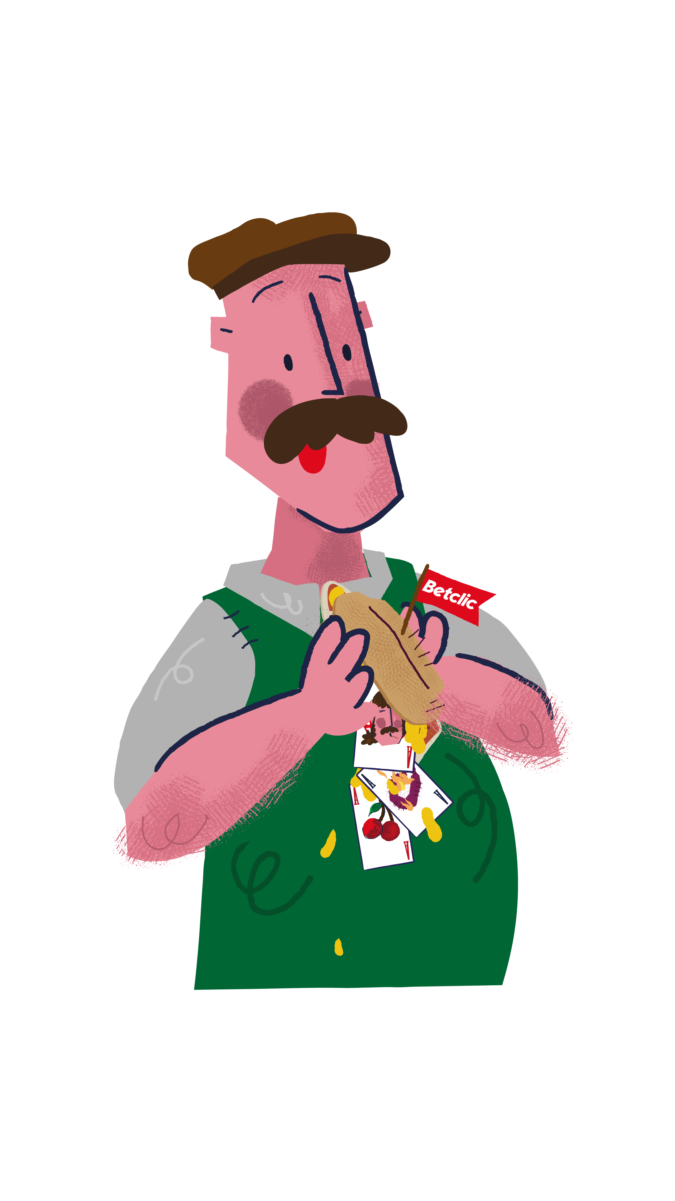 Personagem Sr. João da Bonecada Mega Santos