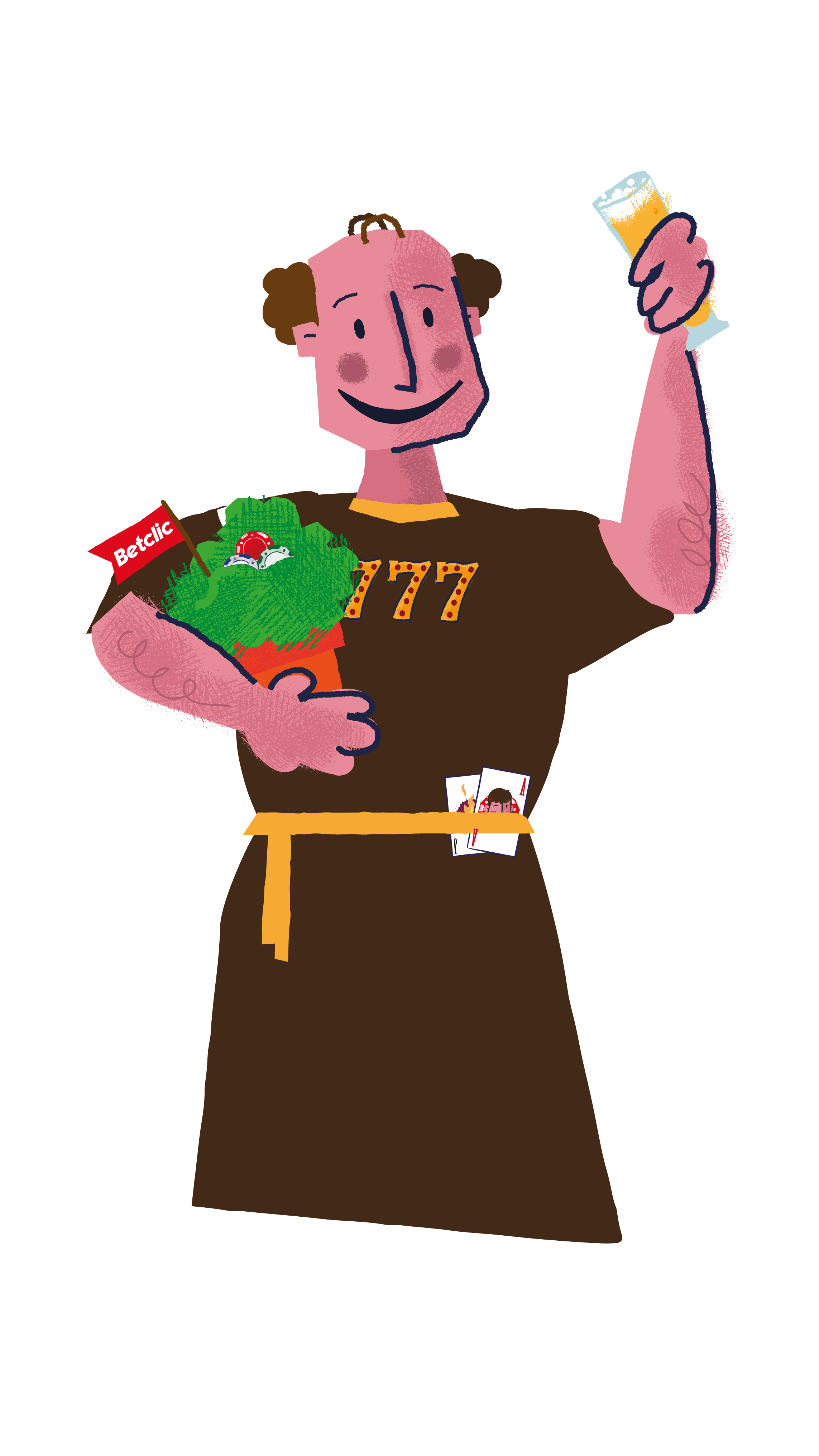 Personagem Toni da Bonecada Mega Santos